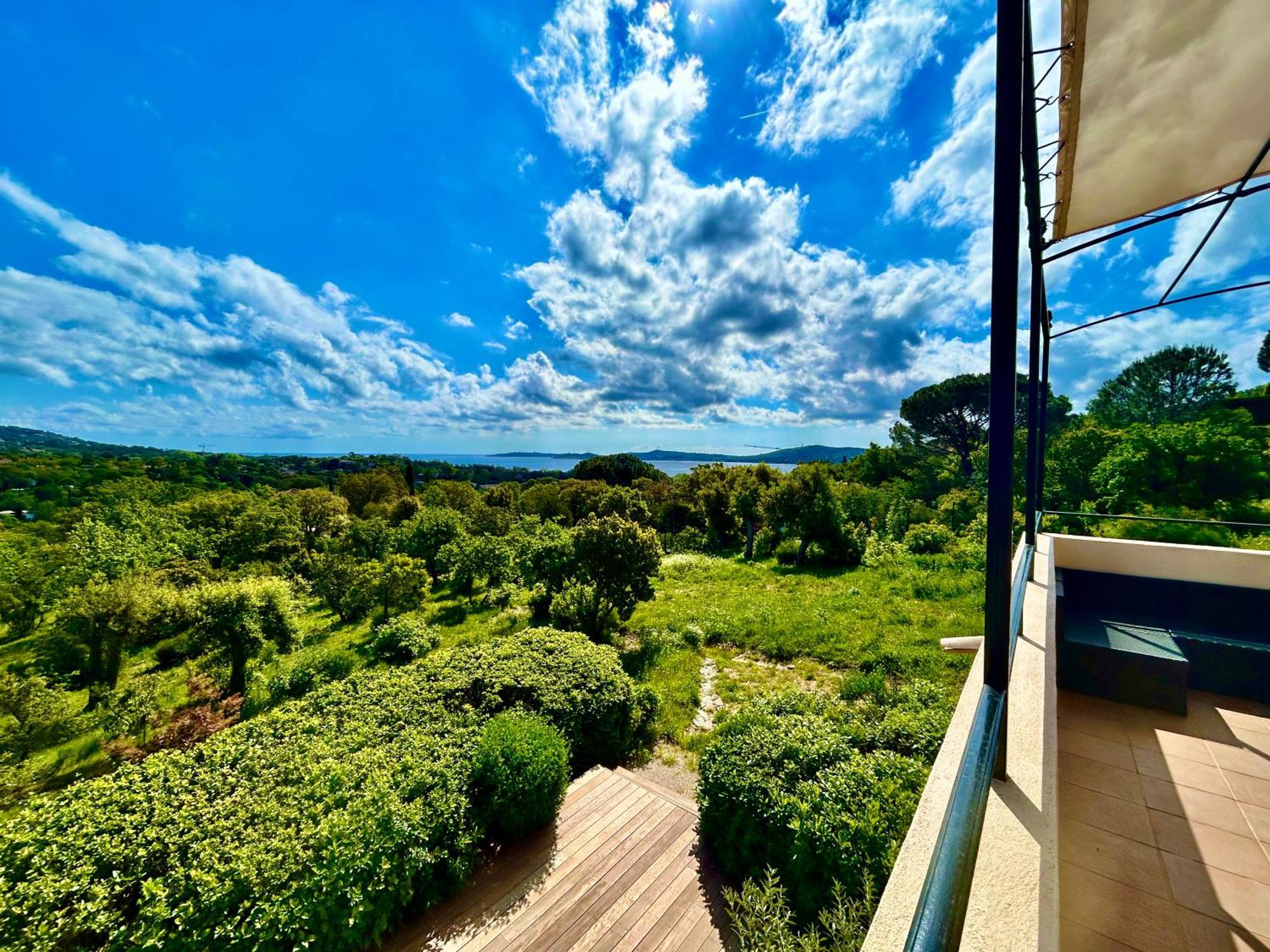 Les Restanques Vue Mer Pressoir 3131 Apartment Grimaud Bagian luar foto